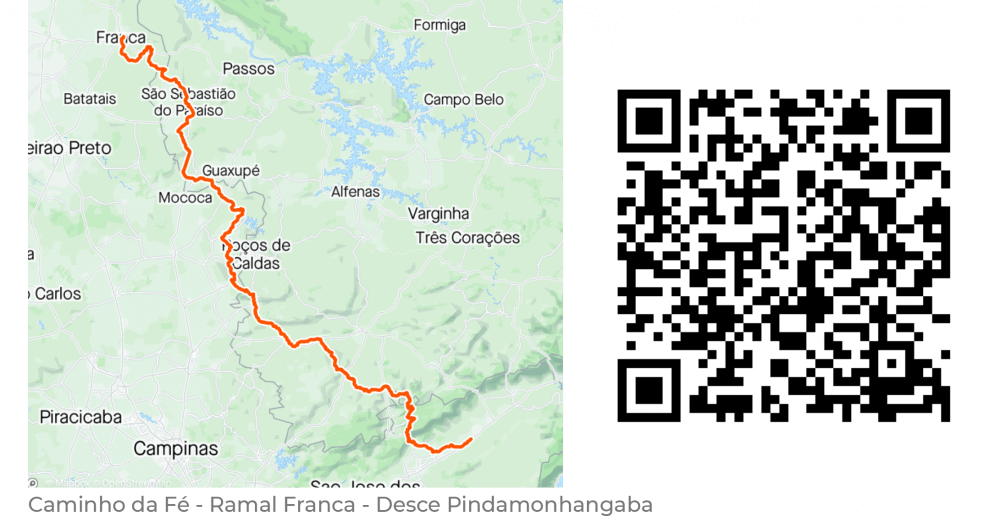 Caminho da Fe Ramal Franca Desce Pindamonhangaba