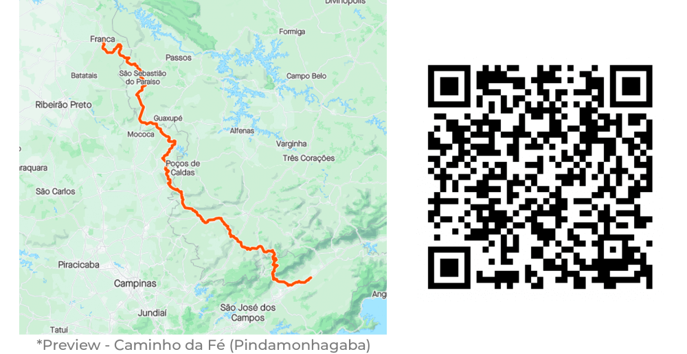 Caminho da Fe Ramal Franca Pindamonhangaba